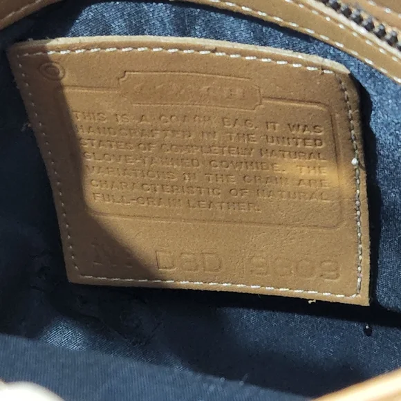 Coach Vintage Equestrian Bucket Shoulder Bag (D8D-9809) - Picture 16 of 16